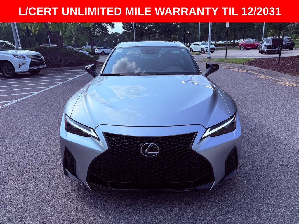 Certified 2025 Lexus IS 350 F Sport w/ Accessory Package 2 RWD image 2