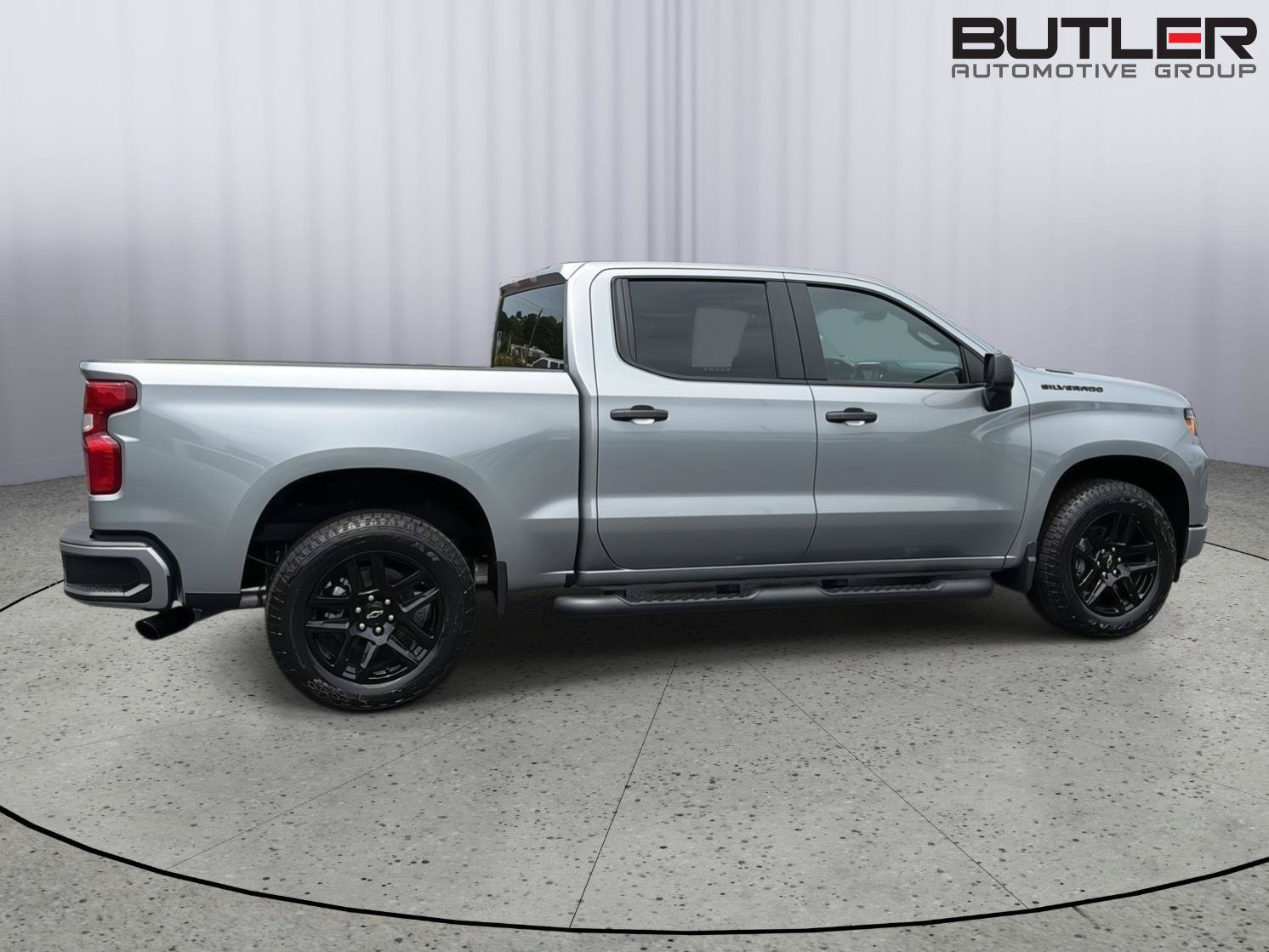 New 2026 Chevrolet Silverado 1500 Custom w/ Turbomax Blackout Package RWD image 7