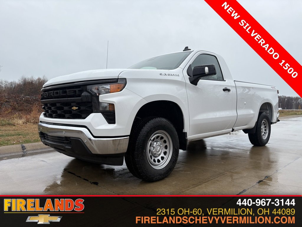 New 2025 Chevrolet Silverado 1500 W/T w/ WT Safety Package