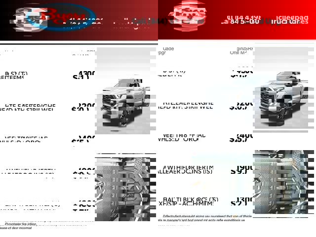 New 2026 Toyota Tundra SR5 w/ TRD Off-Road Premium Package image 11