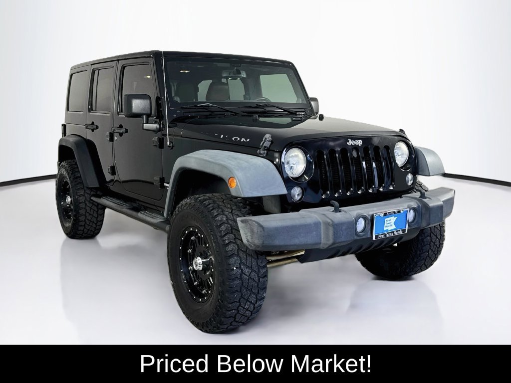 Used 2014 Jeep Wrangler Unlimited Rubicon w/ Connectivity Group AWD/4WD image 1