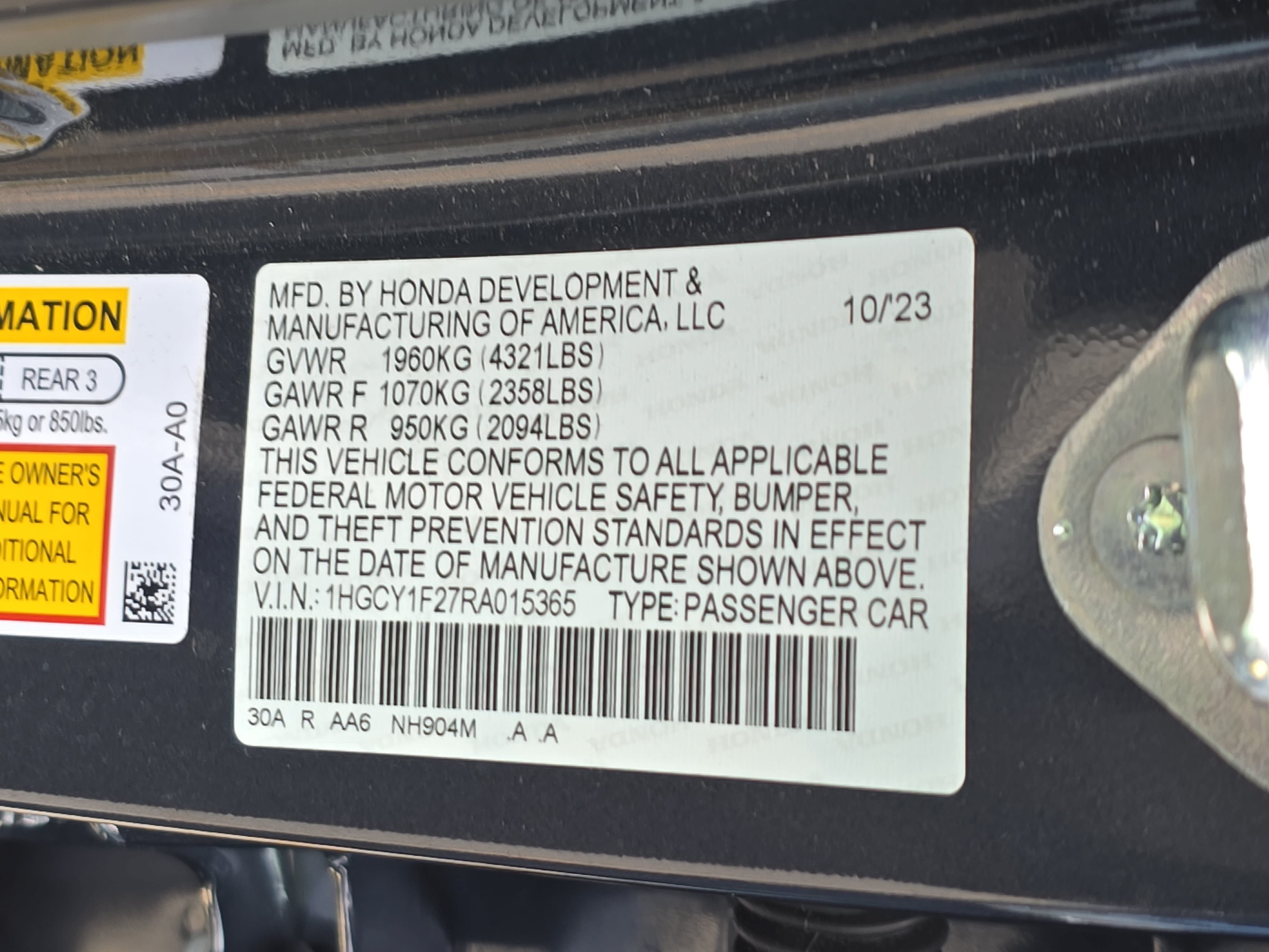 Used 2024 Honda Accord LX image 33