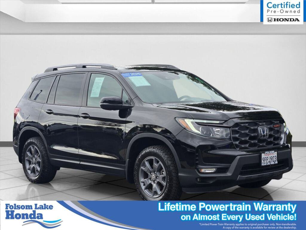 Certified 2025 Honda Passport TrailSport