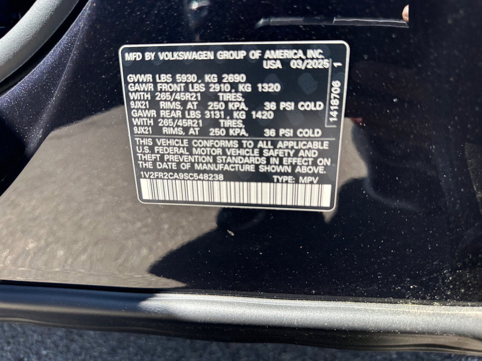 New 2025 Volkswagen Atlas SEL Premium R-Line image 25