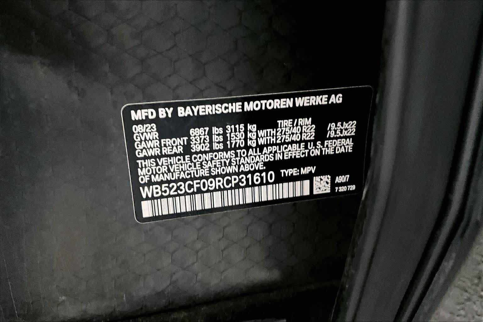 Used 2024 BMW iX xDrive50 w/ Premium Package AWD/4WD image 33