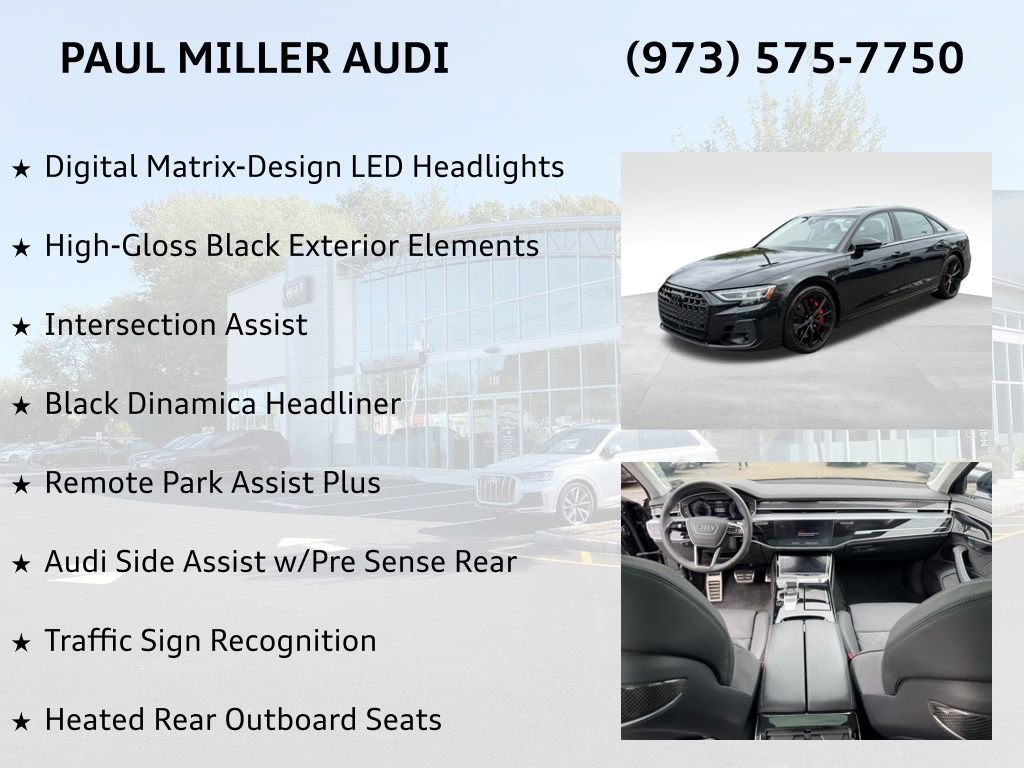 Certified 2023 Audi S8 w/ S8 Comfort Plus Package AWD/4WD image 26