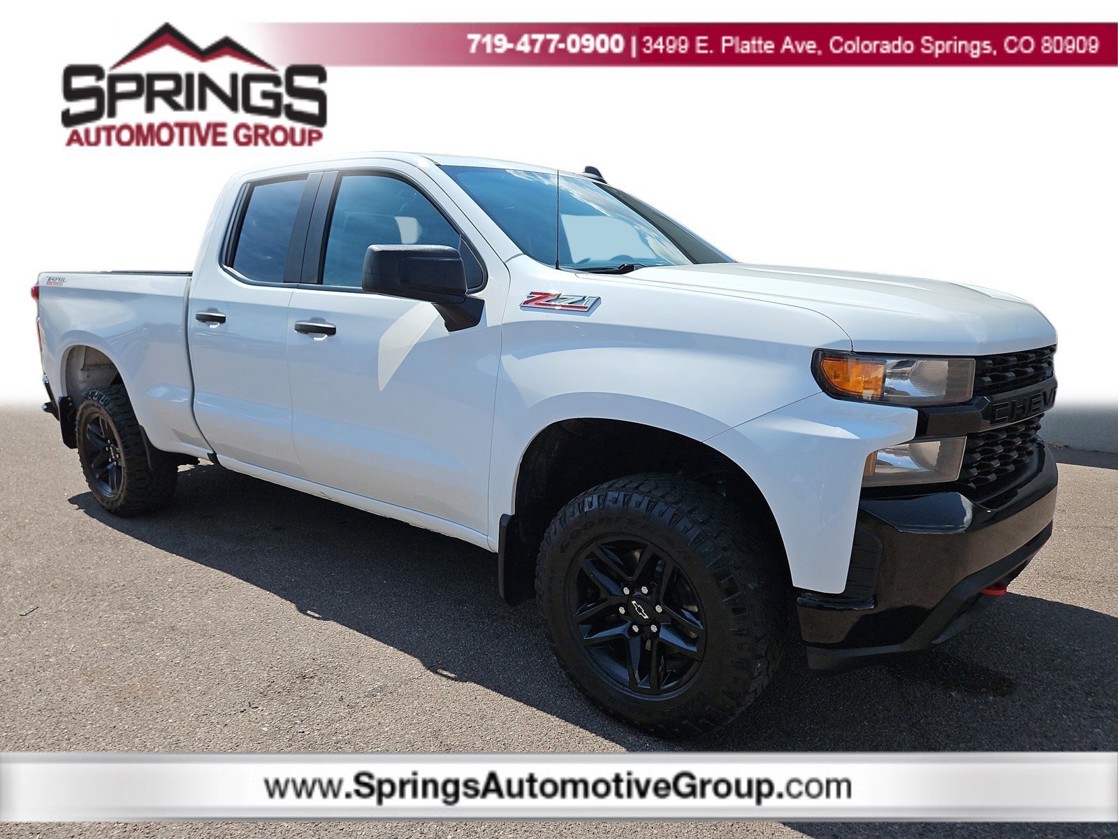 Used 2020 Chevrolet Silverado 1500 Custom Trail Boss