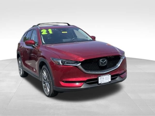 Certified 2021 MAZDA CX-5 Grand Touring w/ GT Premium Package AWD/4WD image 3