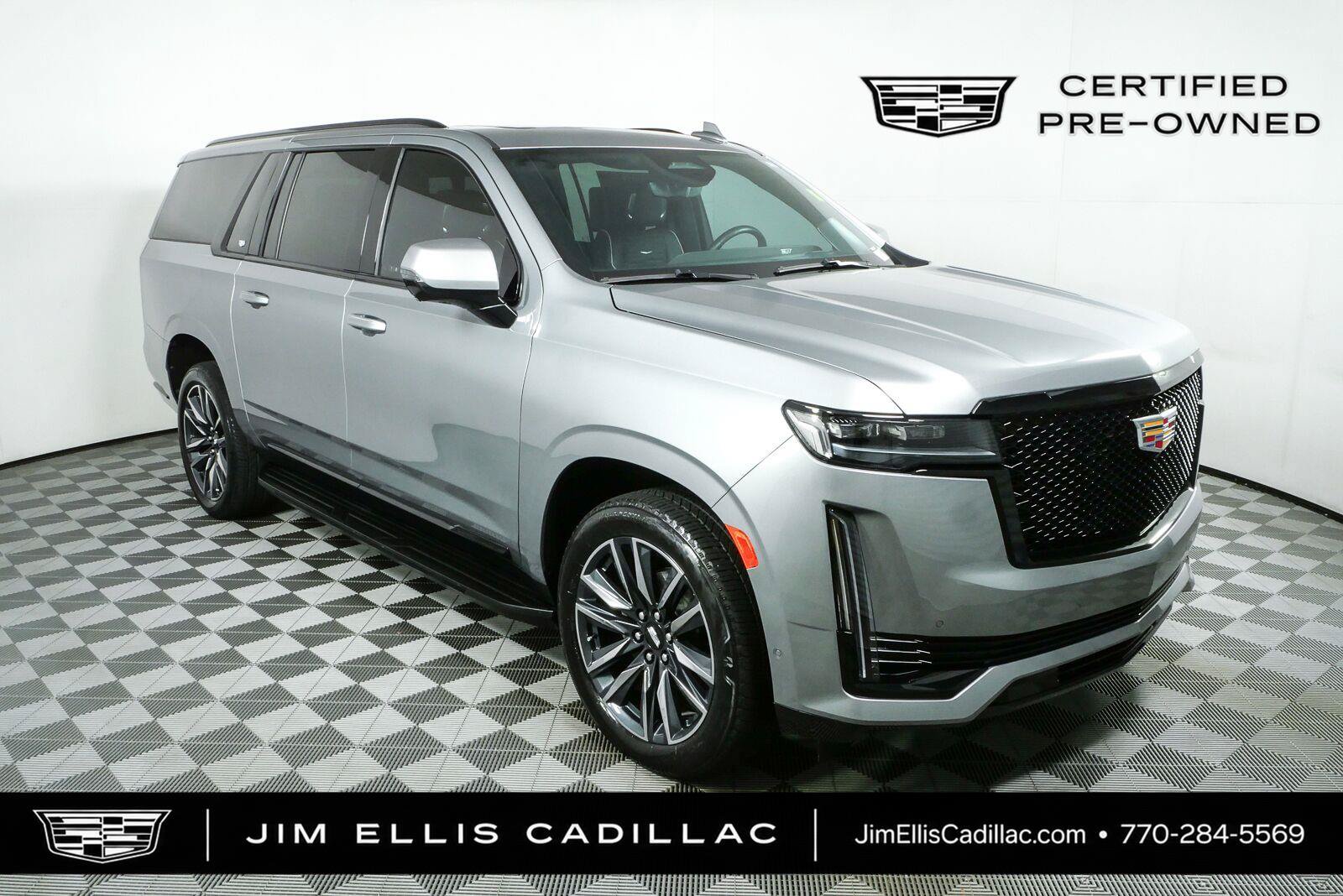 Certified 2024 Cadillac Escalade ESV Sport Platinum w/ Heavy-Duty Trailer Package