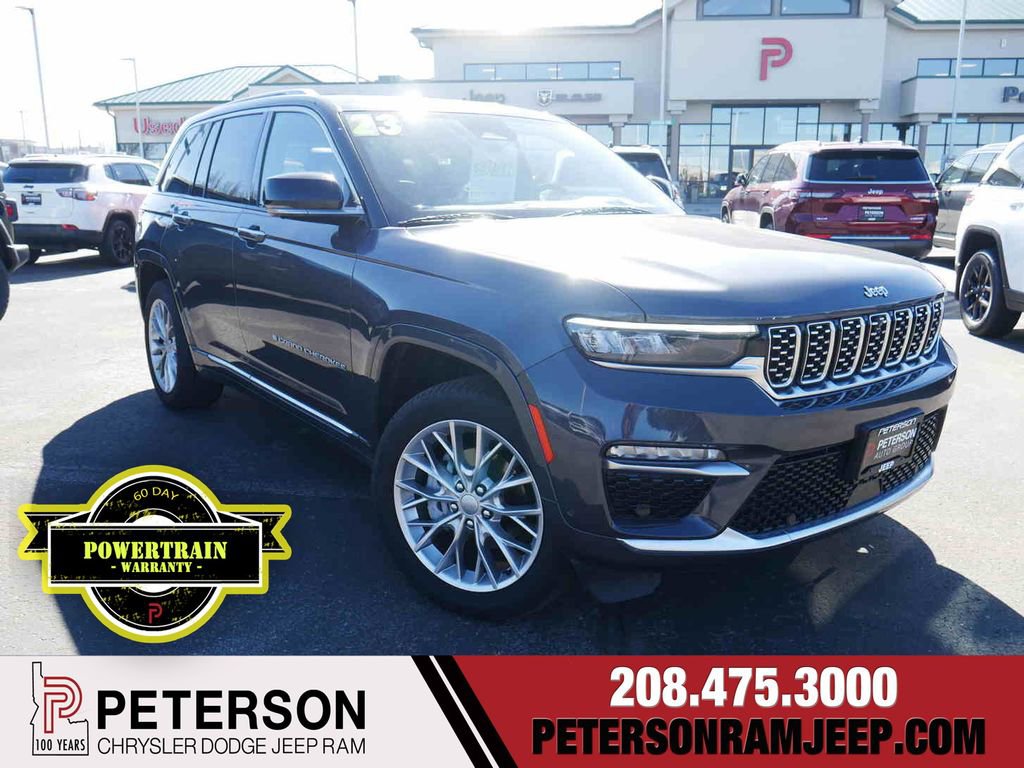Used 2023 Jeep Grand Cherokee Summit w/ Adv Protech Group IV image 1