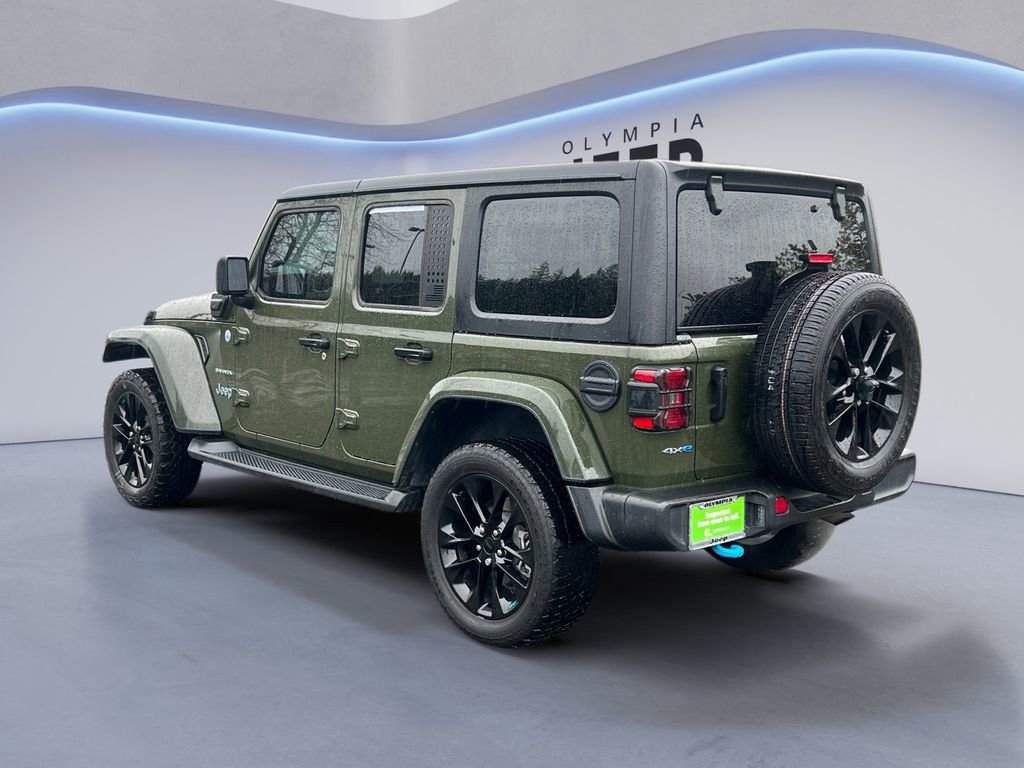 Certified 2022 Jeep Wrangler Unlimited Sahara 4xe w/ Cold Weather Group image 3