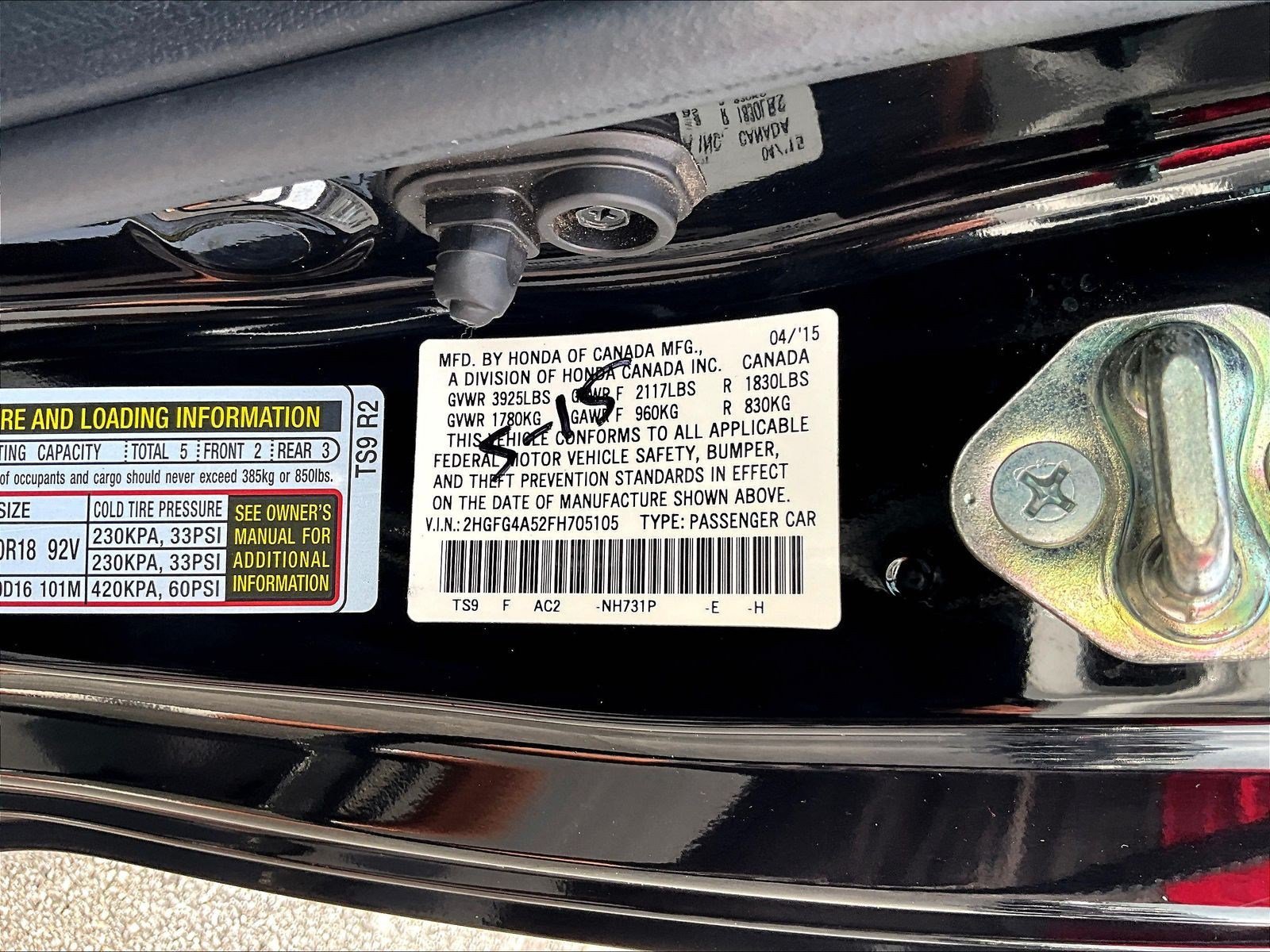 Used 2015 Honda Civic Si image 17