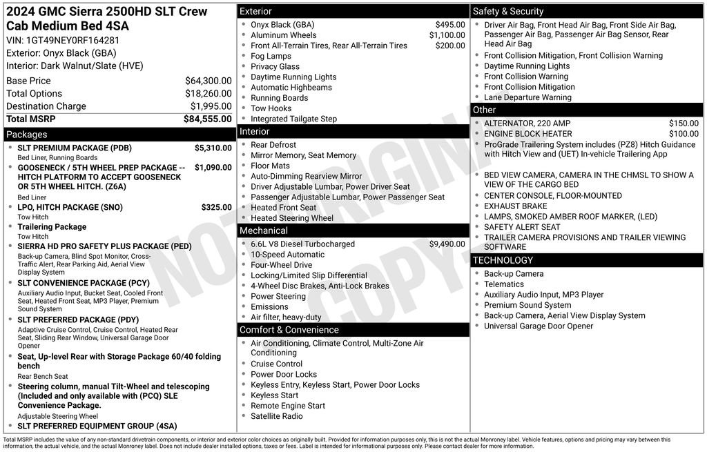 Used 2024 GMC Sierra 2500 SLT w/ SLT Premium Package image 2