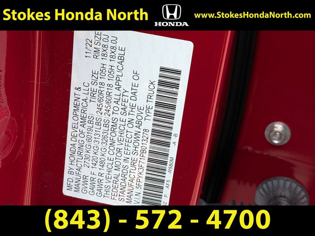 Certified 2023 Honda Ridgeline RTL-E image 7