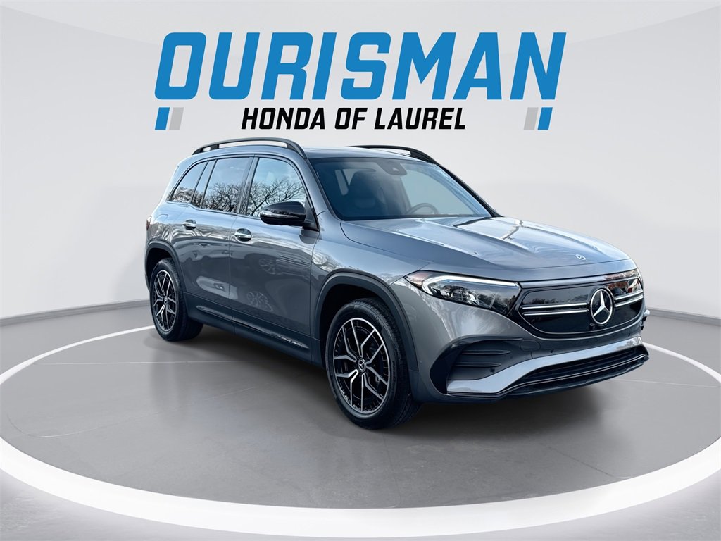 Used 2023 Mercedes-Benz EQB 350 4MATIC SUV w/ AMG Night Package image 2