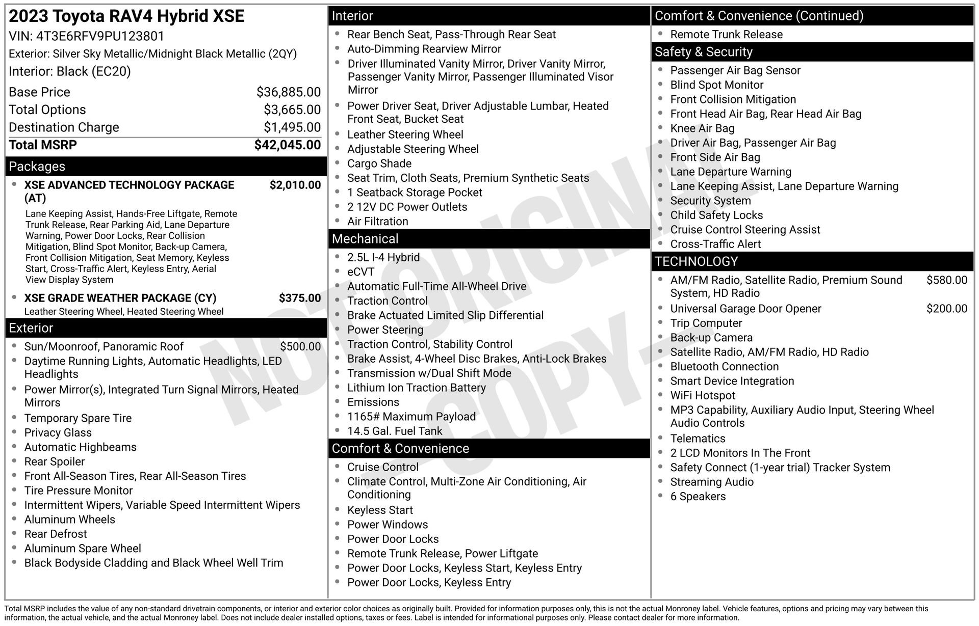 Certified 2023 Toyota RAV4 XSE AWD/4WD image 34