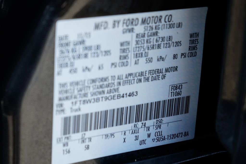 Used 2016 Ford F350 Lariat w/ Lariat Ultimate Package AWD/4WD image 54