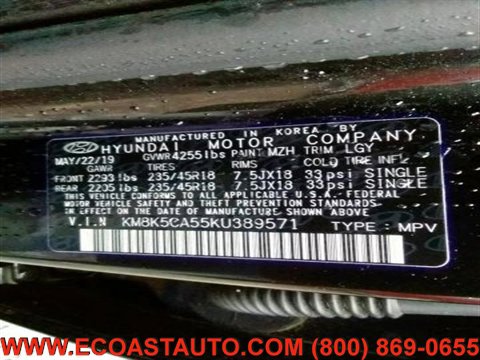 Used 2019 Hyundai Kona Ultimate image 16