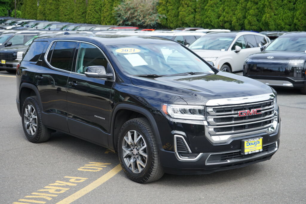 Used 2021 GMC Acadia SLE FWD image 3