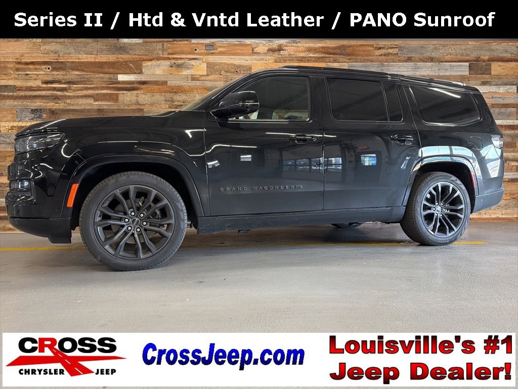 Used 2024 Jeep Grand Wagoneer Series II w/ Quick Order Packagew 28T image 1