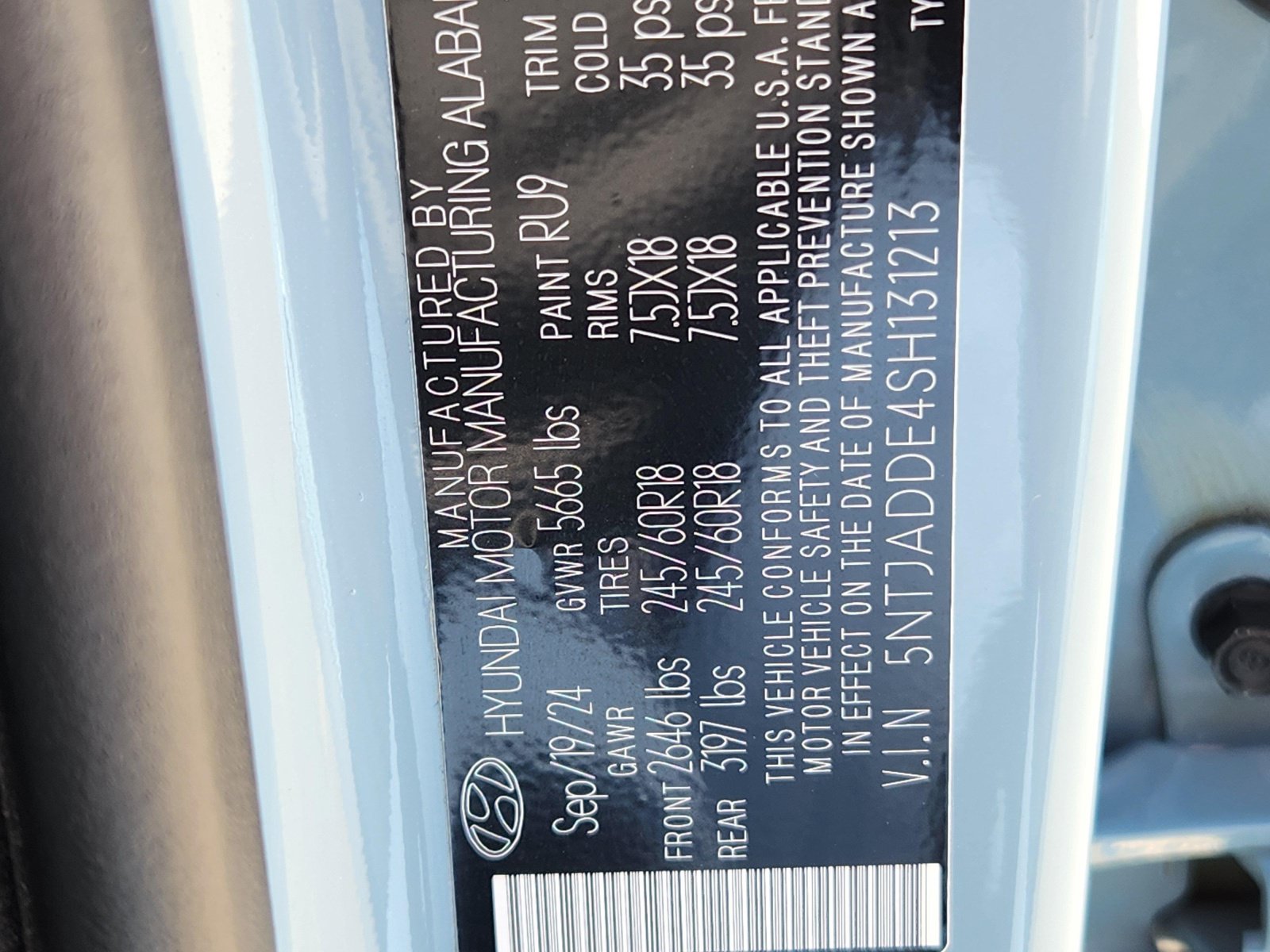 Certified 2025 Hyundai Santa Cruz SE AWD/4WD image 55