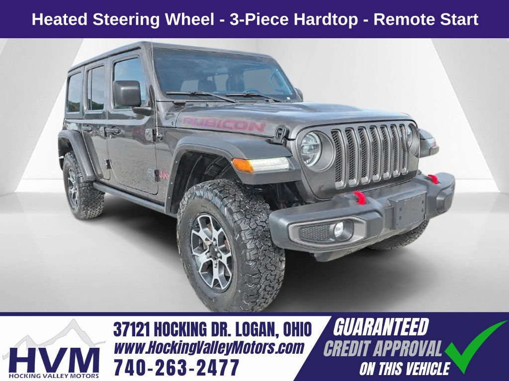 Used 2021 Jeep Wrangler Unlimited Rubicon w/ LED Lighting Group AWD/4WD image 1