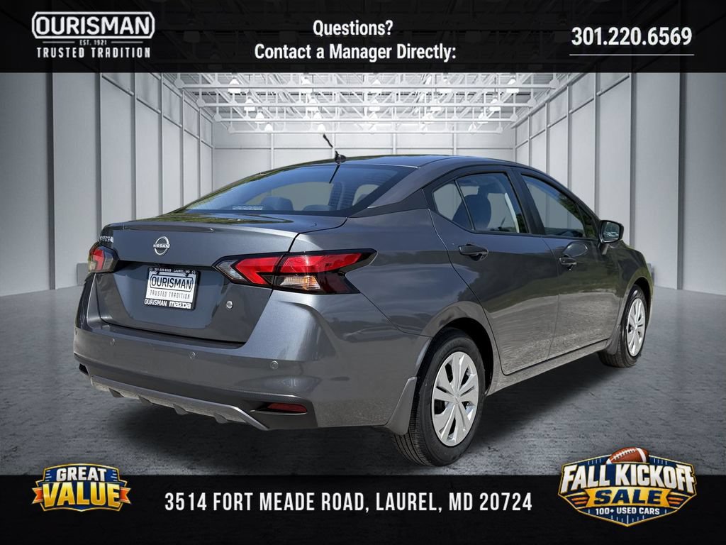 Used 2025 Nissan Versa S w/ Trunk Package FWD image 5