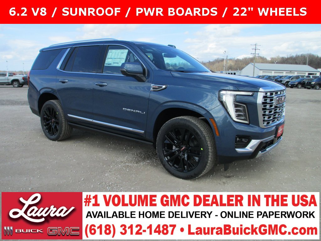 New 2026 GMC Yukon Denali w/ Sun & Power Step Package