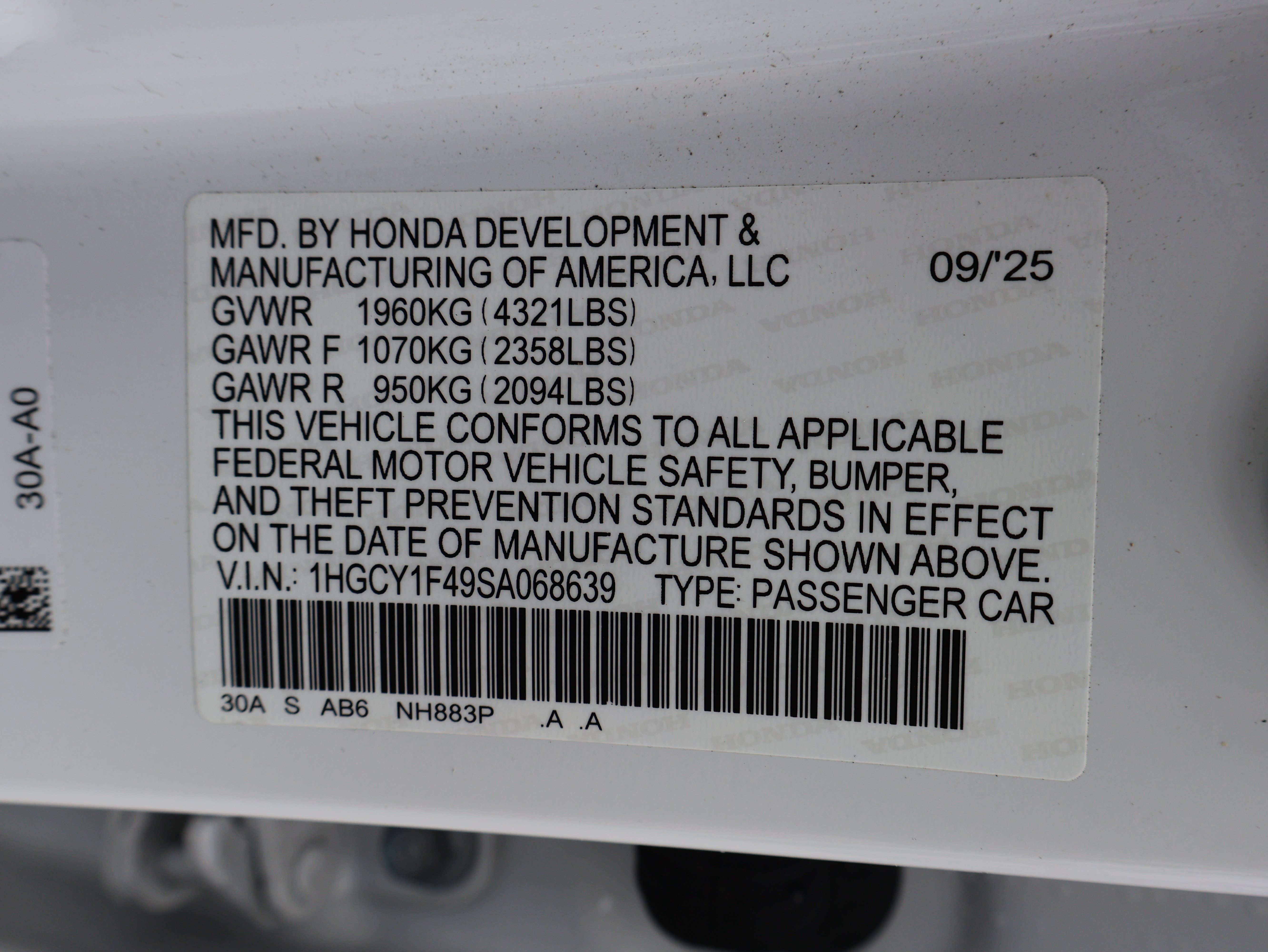 Used 2025 Honda Accord SE image 45