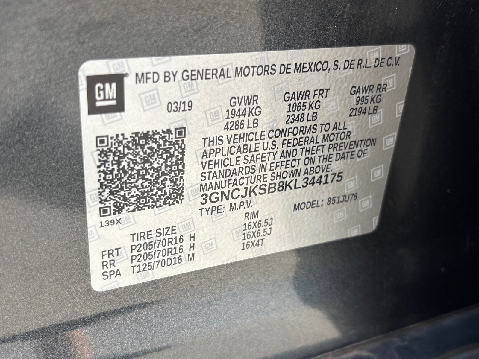 Used 2019 Chevrolet Trax LS FWD image 33
