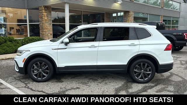 Used 2022 Volkswagen Tiguan SE w/ Panoramic Sunroof Package AWD/4WD image 4
