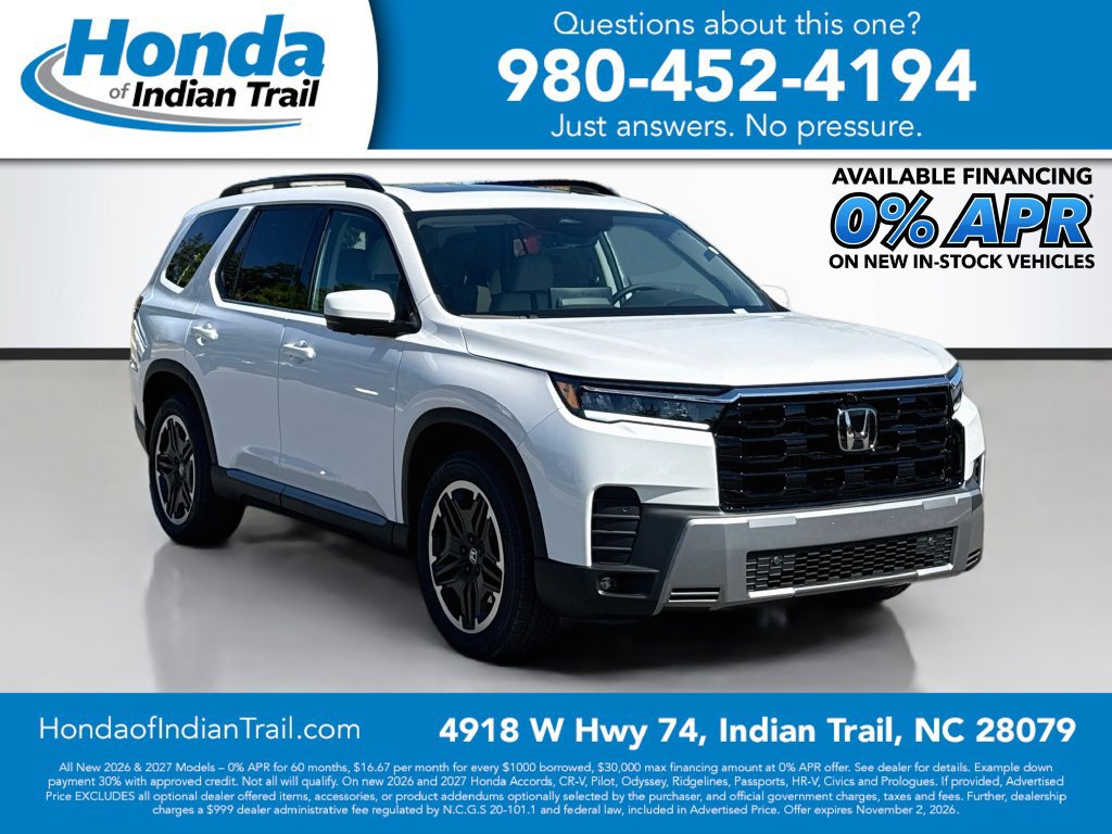 New 2026 Honda Pilot Touring