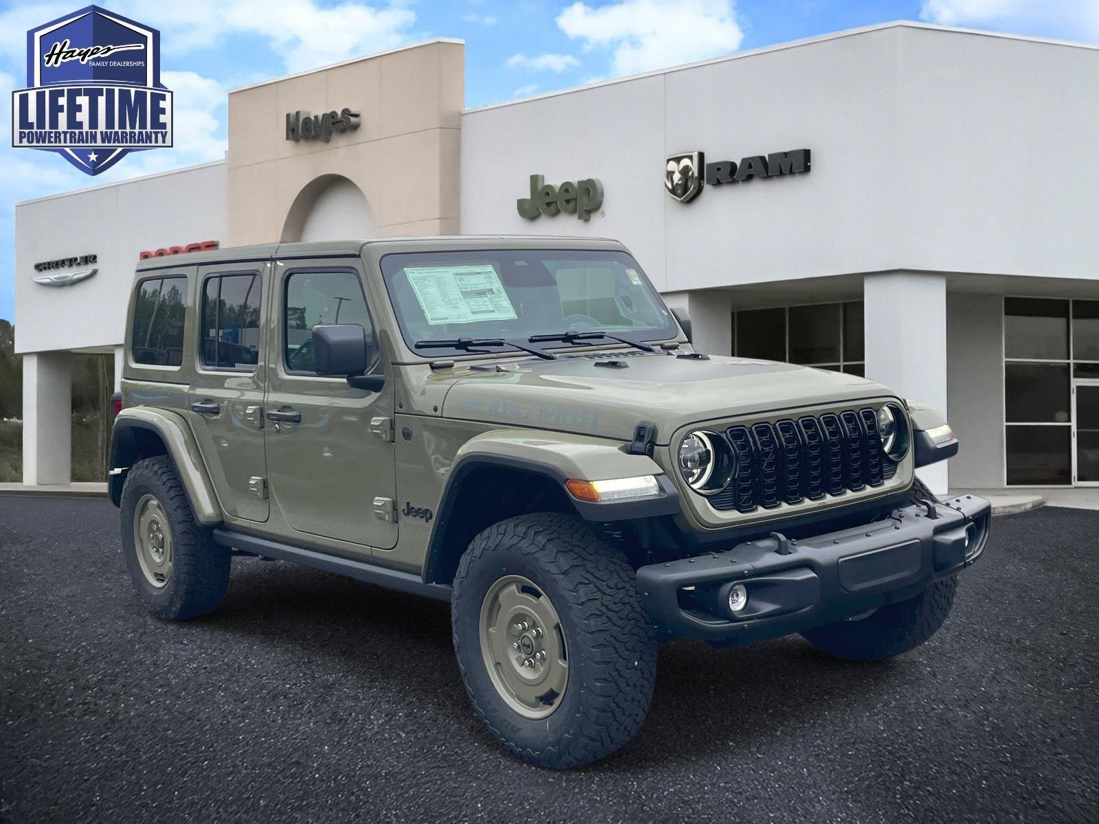 New 2026 Jeep Wrangler Unlimited Sport