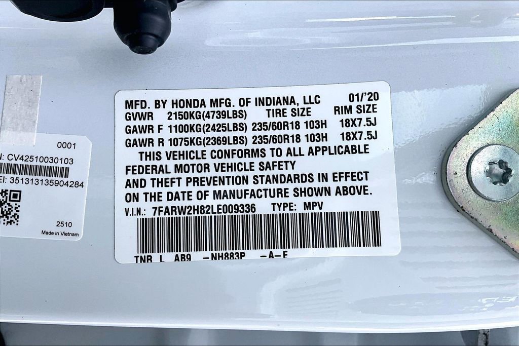 Used 2020 Honda CR-V EX-L image 19