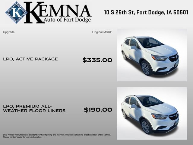 Used 2020 Buick Encore Preferred w/ LPO, Active Package image 2