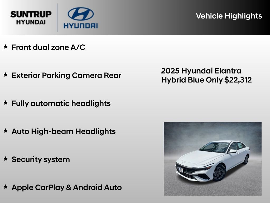Used 2025 Hyundai Elantra Blue image 8
