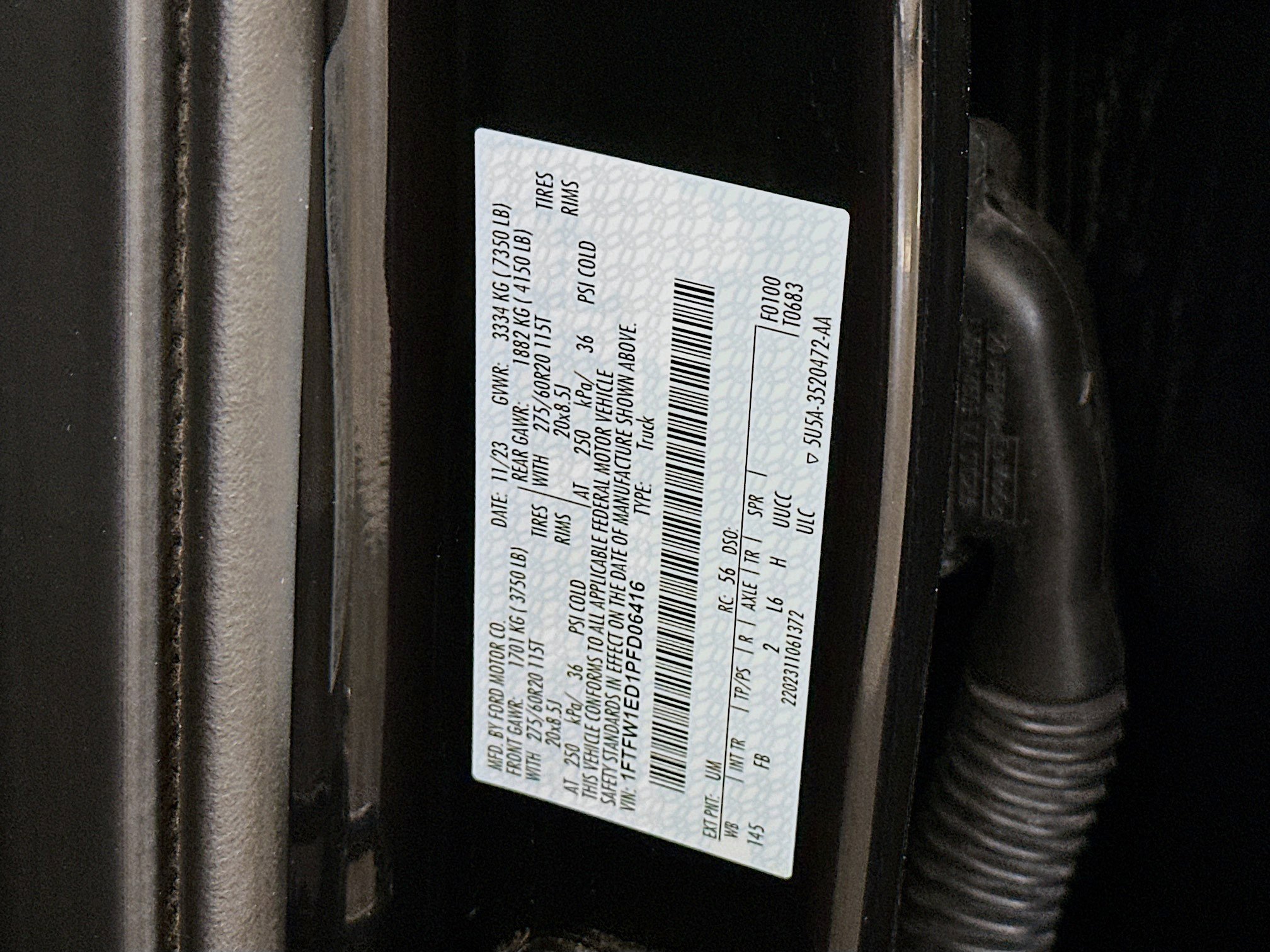 Used 2023 Ford F150 XLT w/ Equipment Group 302A High image 12