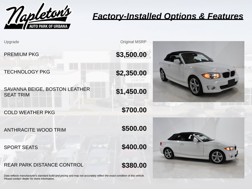 Used 2013 BMW 128i Convertible RWD image 4