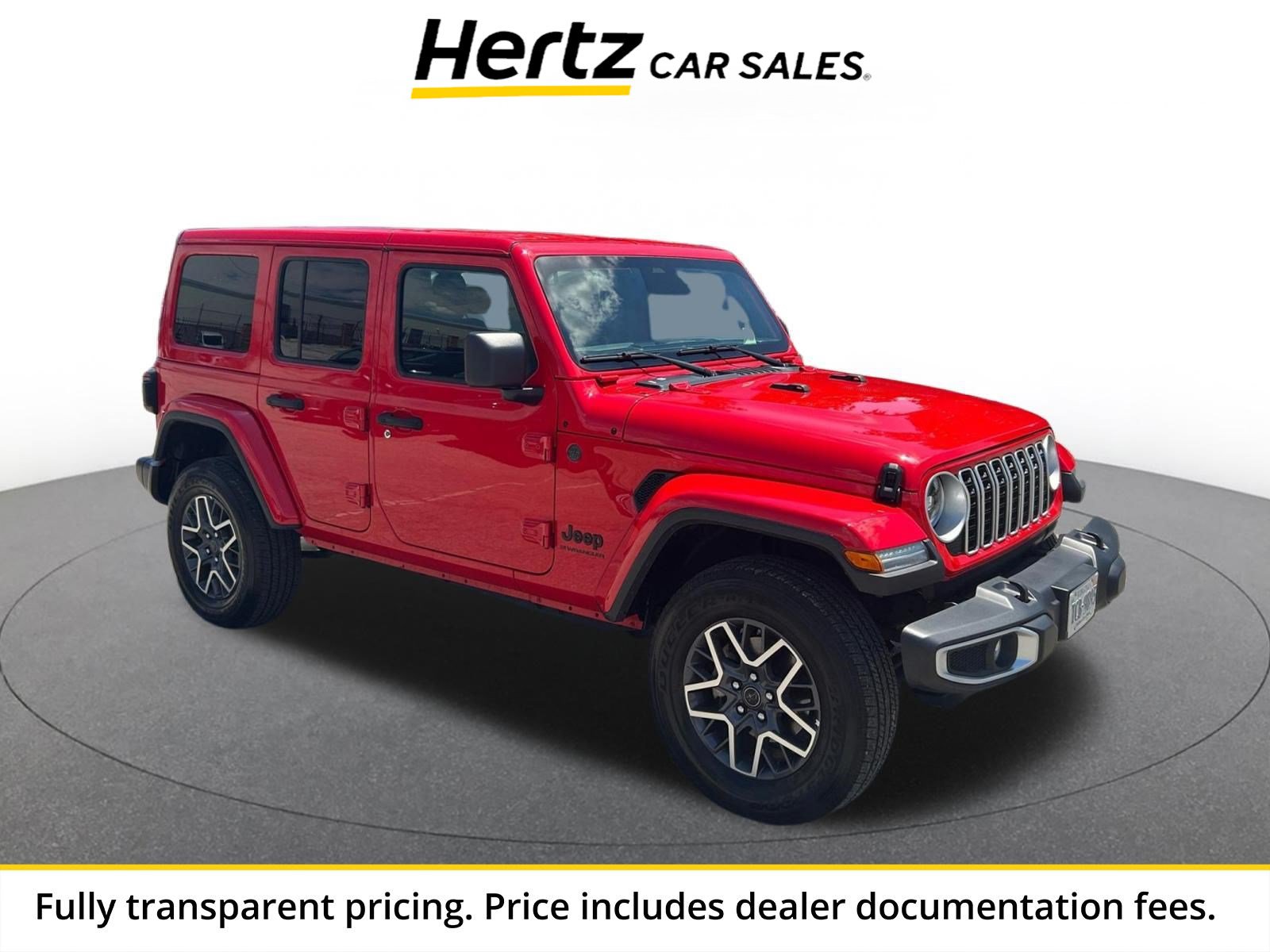Used 2025 Jeep Wrangler Unlimited Sahara AWD/4WD image 1