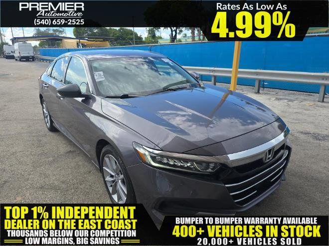 Used 2021 Honda Accord LX