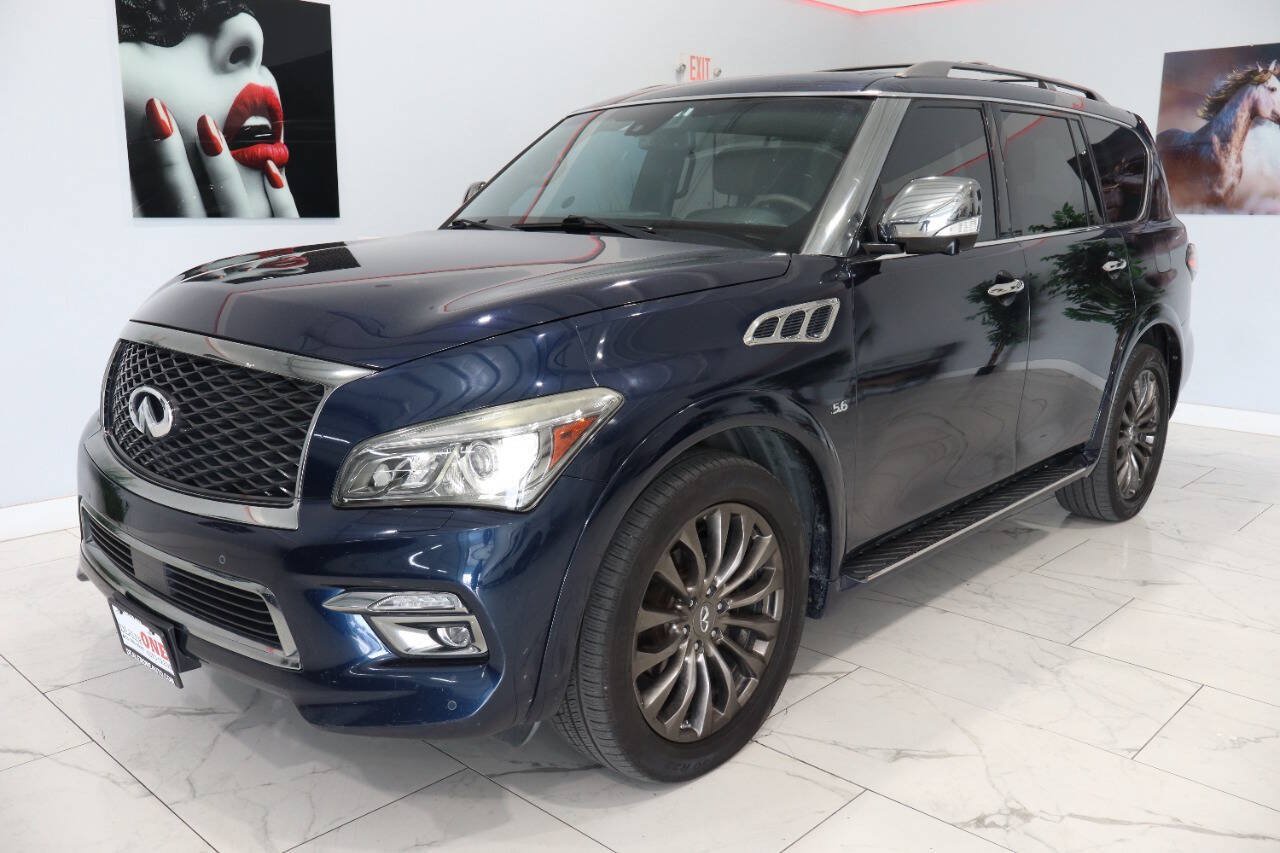 Used 2017 INFINITI QX80 Limited AWD/4WD image 8