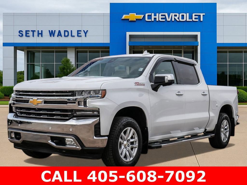 Used 2021 Chevrolet Silverado 1500 LTZ w/ Technology Package AWD/4WD image 3