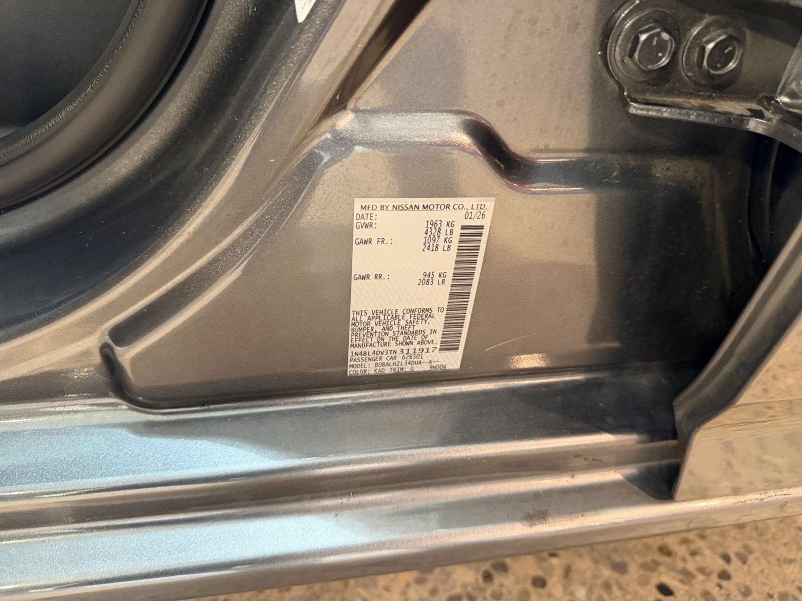 Used 2026 Nissan Altima 2.5 SV FWD image 27