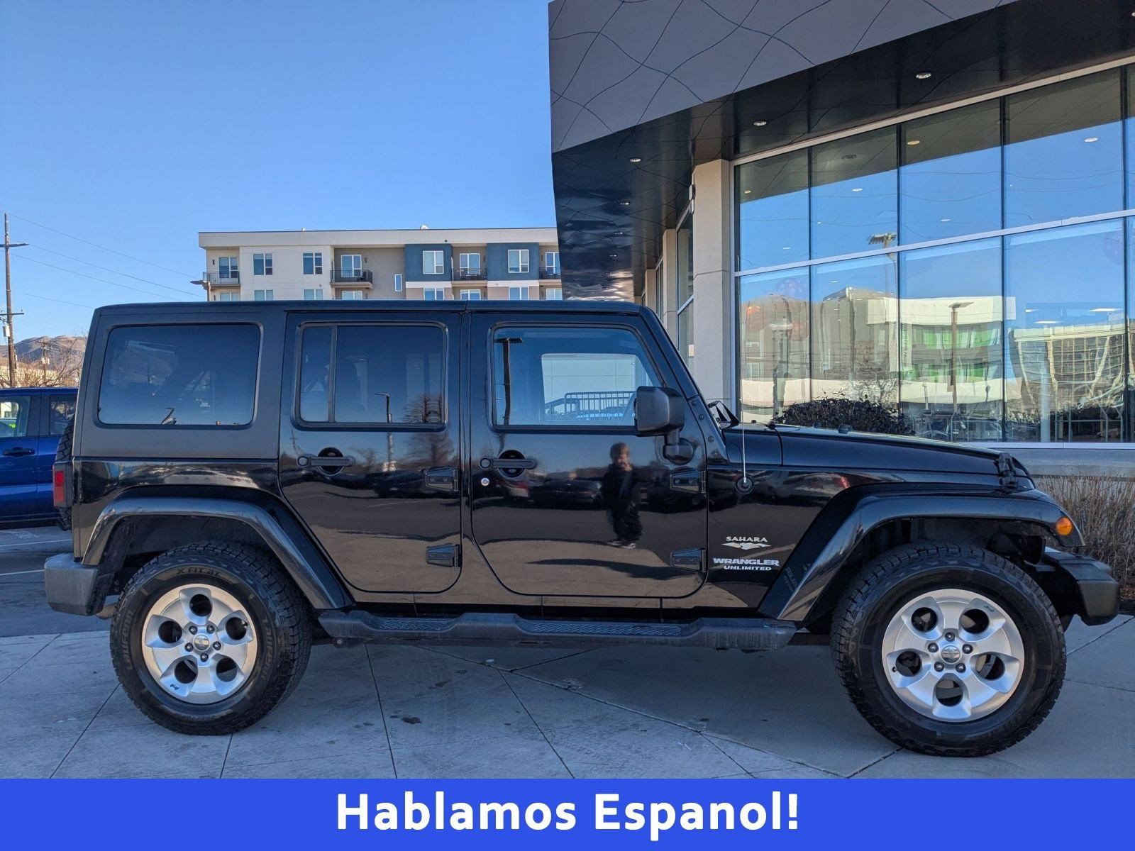 Used 2015 Jeep Wrangler Unlimited Sahara w/ Connectivity Group image 2