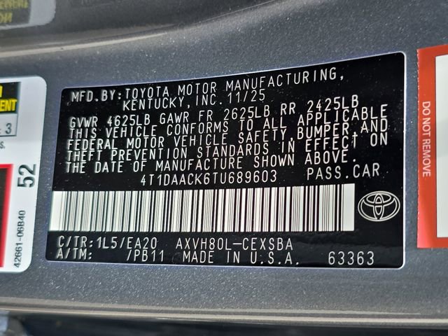 Used 2026 Toyota Camry SE w/ Convenience Package FWD image 36