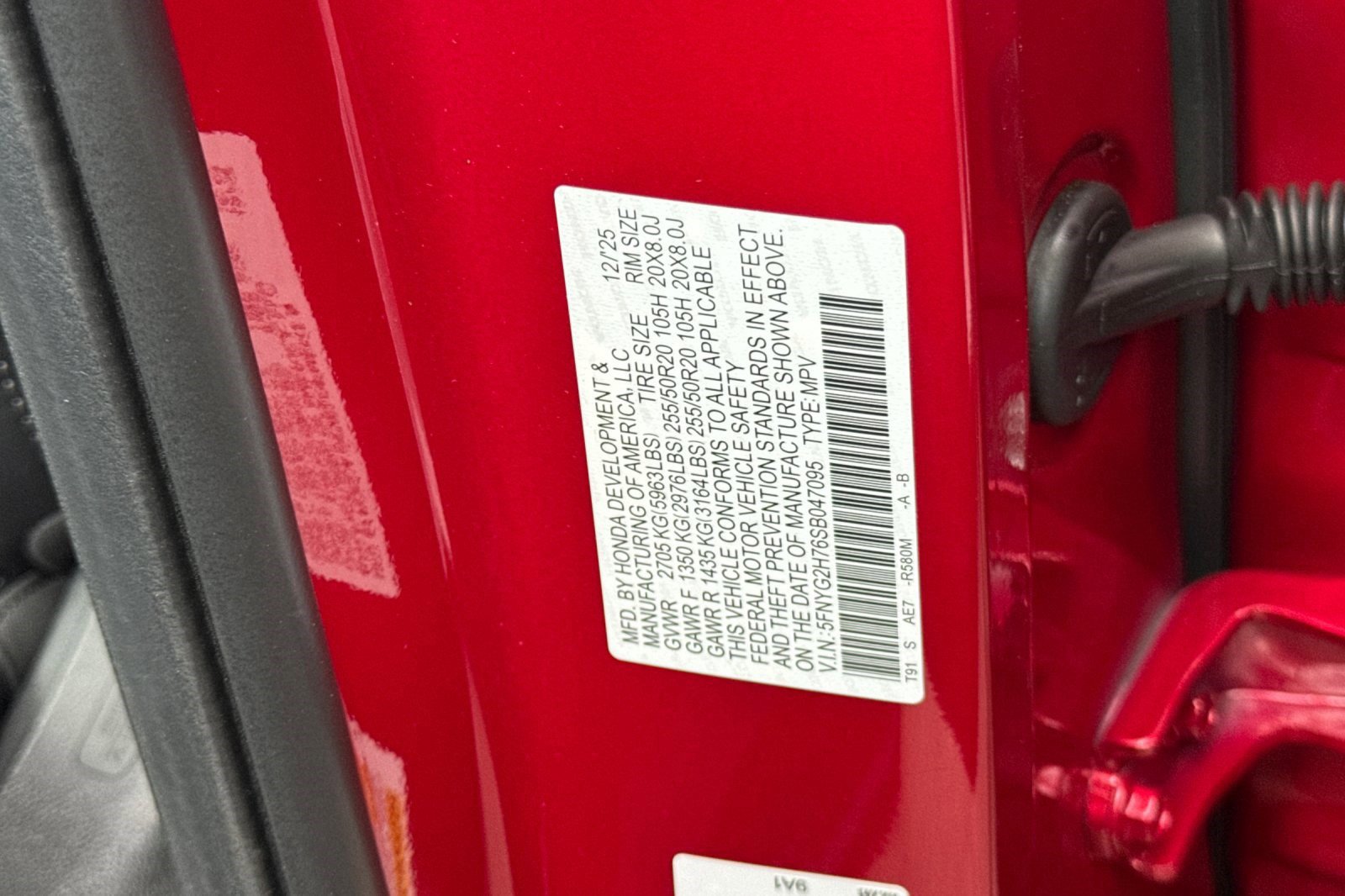 New 2025 Honda Pilot Touring image 19