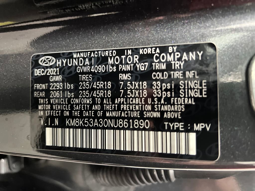 Used 2022 Hyundai Kona Limited image 32