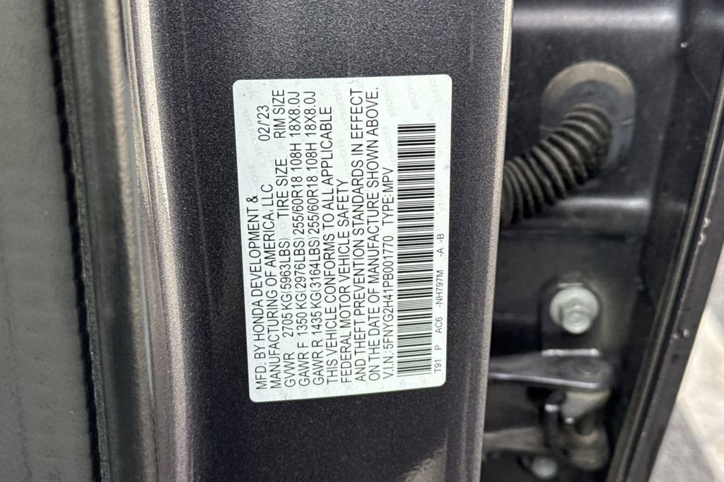 Certified 2023 Honda Pilot EX-L image 38