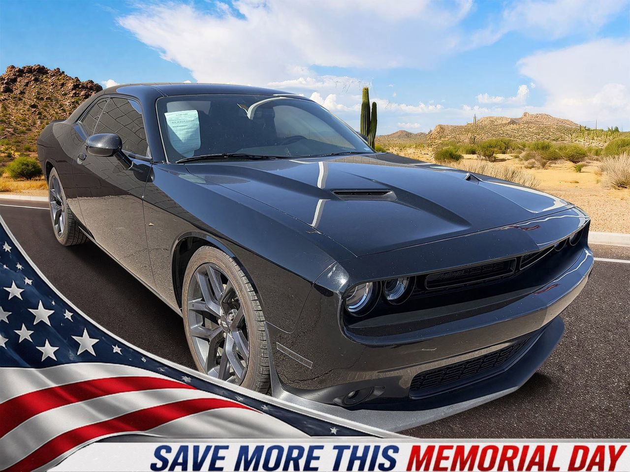 Used 2021 Dodge Challenger SXT w/ Blacktop Package RWD image 1