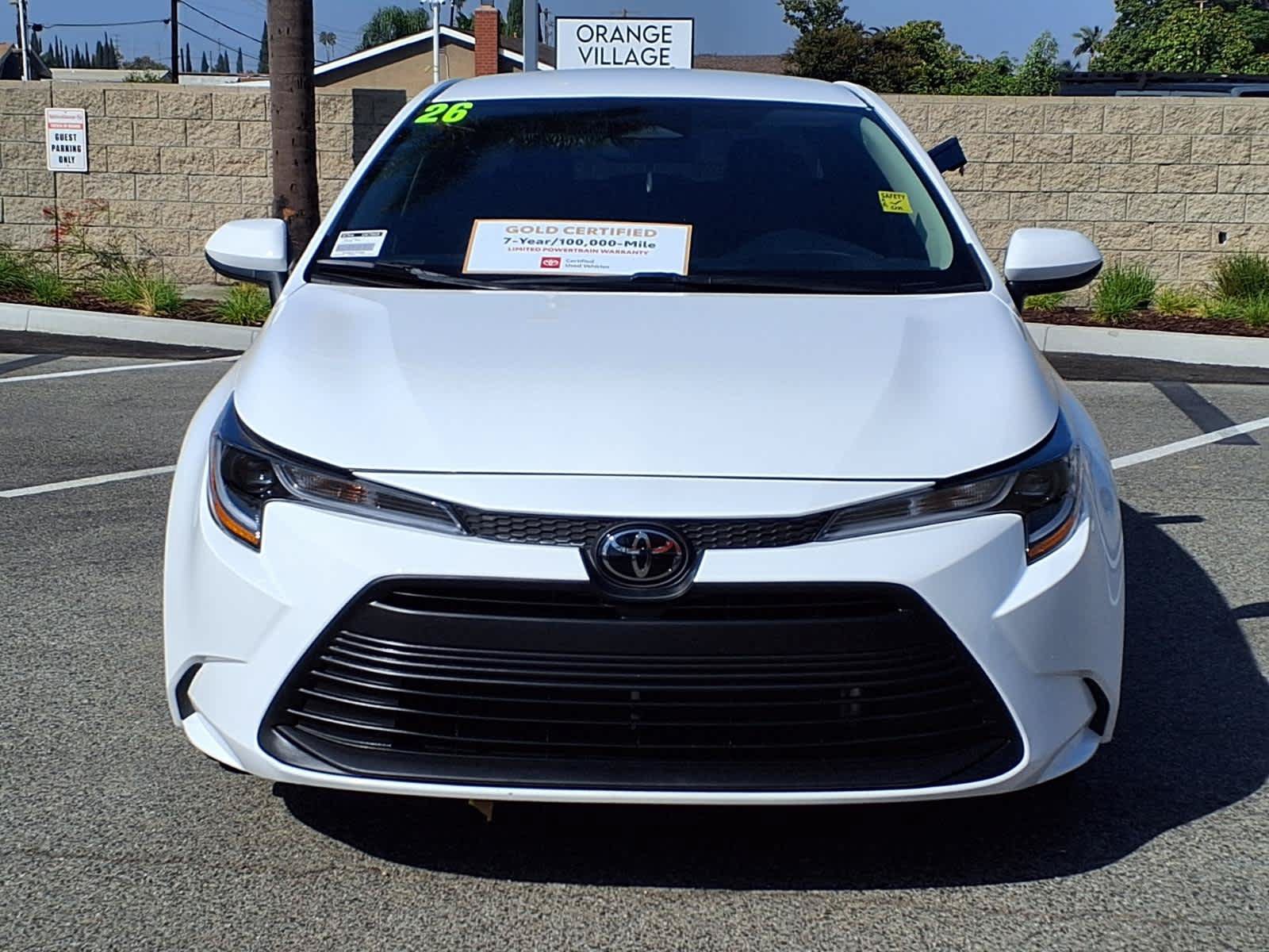 Certified 2026 Toyota Corolla LE FWD image 2